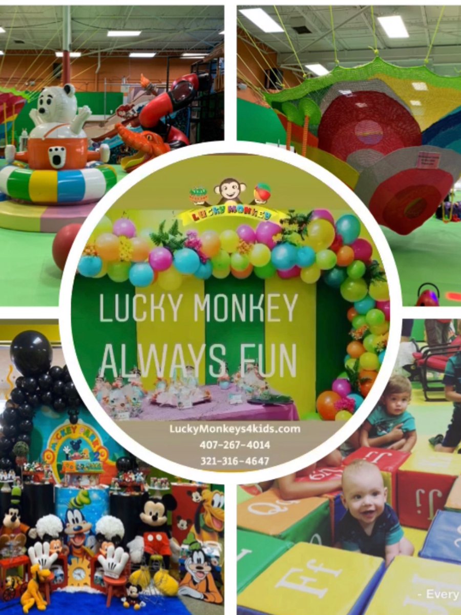 Good morning friends!
Let’s make today a great fun day!
We are open today <a href="/Luckymonkey4kid/">LuckyMonkey's 4 kids</a> 10-6pm!
See you 😃