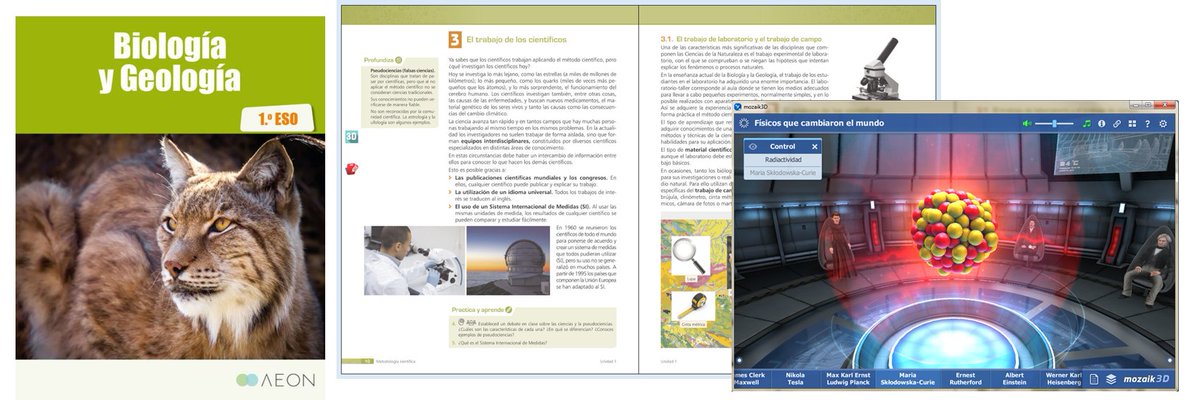 AeonLibros's tweet photo. ¿Cómo encontrar el equilibrio entre la enseñanza analógica y digital? #AEONLibros libros de texto concretos con un sinfín de recursos digitales extra para la #ESO 

#LibrosDeTexto #EducaciónSecundaria https://t.co/BrSDNB1HVr