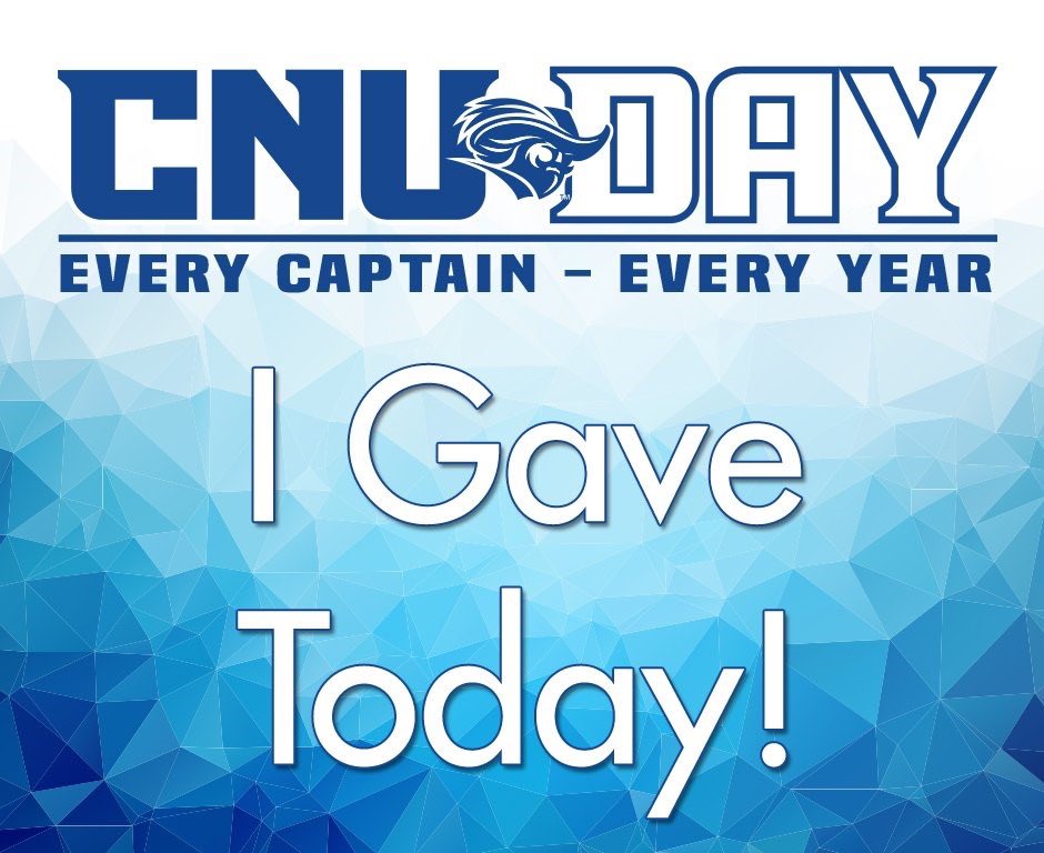 MillarNScott's tweet photo. Proud to support Christopher Newport on this special day!!  Go Captains!! https://t.co/2wywIlWzQJ