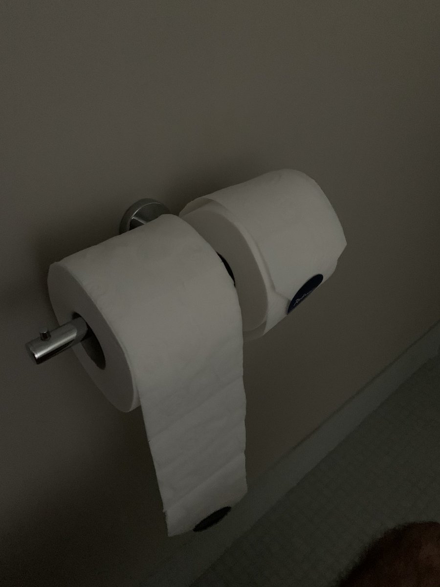 So in these times of self-isolation and “working from home” I seem to have lucked out. Bonus: this hotel appears to have apocalypse proof stockpiles of toilet paper and breakfast food. All this for me.