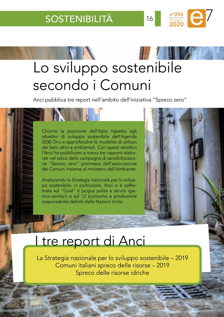 canaleenergia (@canaleenergia) on Twitter photo Lo #svilupposostenibile
secondo i Comuni.
<a href="/ANCI_comunicare/">ANCIcomunicare</a> pubblica tre report nell’ambito dell’iniziativa #Sprecozero #SDGs gruppoitaliaenergia.it/files/e7del202… Lo #svilupposostenibile
secondo i Comuni.
<a href="/ANCI_comunicare/">ANCIcomunicare</a> pubblica tre report nell’ambito dell’iniziativa #Sprecozero #SDGs gruppoitaliaenergia.it/files/e7del202…