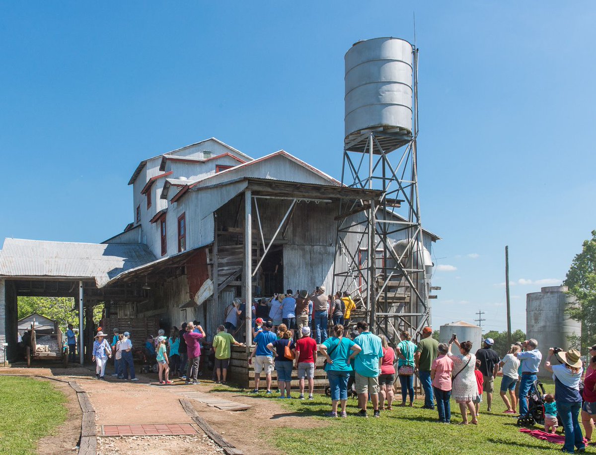 visitbrenham's tweet image. Did you know that the oldest operating cotton gin in America is right in Burton, Texas? Come learn about it @texas_cotton_gin_museum, open 10:00-4:00 Tuesday through Saturday; tours at 10:00 &amp;amp; 2:00.
#burtontx #visitbrenham