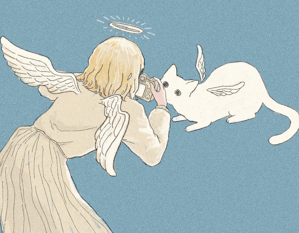「友達の誕プレを作成するためにかいた絵 」|やきぶたのイラスト