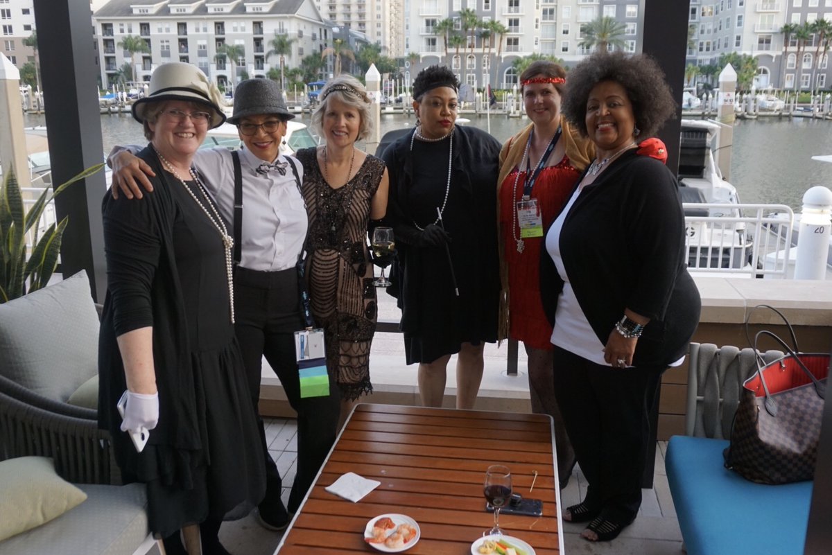 digarc_inc's tweet image. Our Roaring 20s Soirée was a roaring success! Thanks to everyone for coming out and wearing your finest for our last night of #DigarcU in #Tampa. Mark your calendars for DigarcU 2021 in #Orlando from March 7-10!  #HigherEd #highereducation #StudentSuccess #ConnectedCurriculum