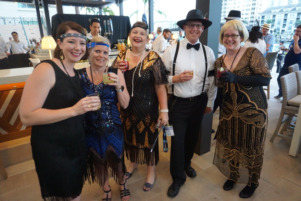 digarc_inc's tweet image. Our Roaring 20s Soirée was a roaring success! Thanks to everyone for coming out and wearing your finest for our last night of #DigarcU in #Tampa. Mark your calendars for DigarcU 2021 in #Orlando from March 7-10!  #HigherEd #highereducation #StudentSuccess #ConnectedCurriculum