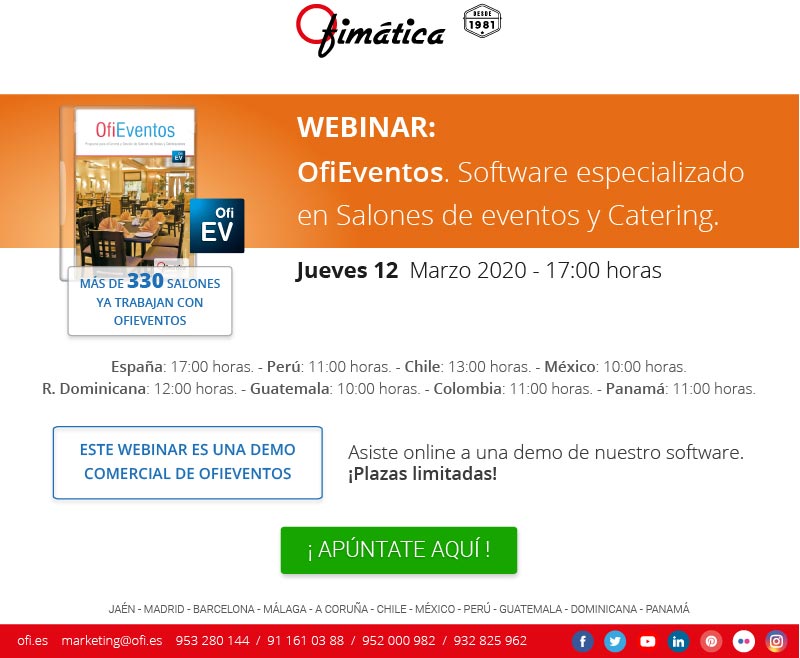 dealermarket's tweet photo. #holacanal El próximo Jueves 12 de #Marzo2020 tienes una cita con el webinar gratuito de @ofisoftware con Ofieventos https://t.co/HMfEBTiHkG ¡Es gratuitooo! #integrador #instalador #reseller #resellercommunity #Espana #Peru #chile @SoftwareChile #MexicoCity #softwaremexico https://t.co/ojndvV3TWQ