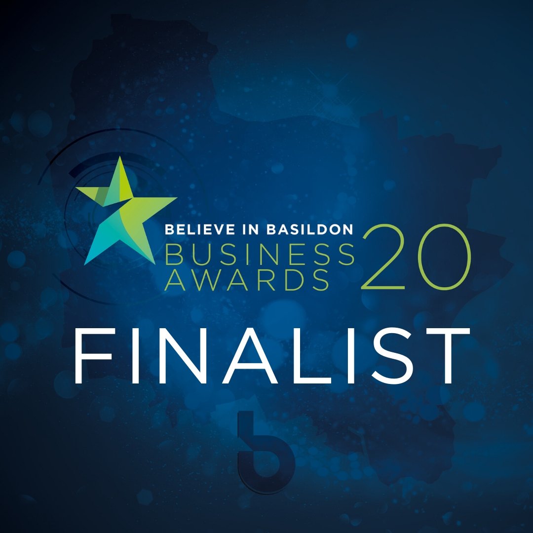 We are pleased to announce that we are finalists in the Believe In Basildon Business Awards 2020  #BIBBA2020 <a href="/BasforBusiness/">Basildon for Business</a>