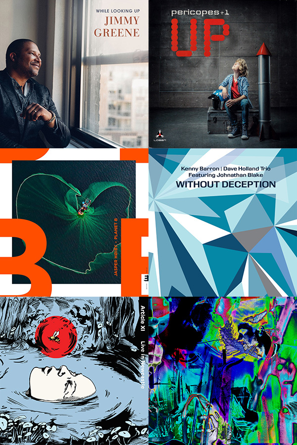 AdrianPallant's tweet photo. March #recentlistening continues with: @jimmygreene; @pericopes; @jasperhoiby; @KennyBarron88 @TheDaveHolland; #ArticleXI @HunterAnton; #AgileExperiments @davederosemusic (@MackAvenueMusic @EditionRecords @ProperJazz @Discus_Music). Info/links: https://t.co/UpkLvpkAJe https://t.co/6T8CFLSZol