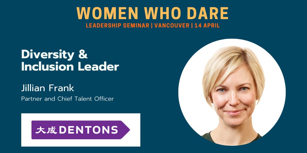 Women Who Rock (@womenwhorockwwr) on Twitter photo Jillian Frank, Partner and Chief Talent Officer at Dentons LLP, our Diversity & Inclusion Leader, supporting Women Who Dare Leadership Seminar in Vancouver on April 14.
#Dentons <a href="/DentonsCanada/">DentonsCanada</a> #CIBC #PanAmericanSilverCorp Jillian Frank, Partner and Chief Talent Officer at Dentons LLP, our Diversity & Inclusion Leader, supporting Women Who Dare Leadership Seminar in Vancouver on April 14.
#Dentons <a href="/DentonsCanada/">DentonsCanada</a> #CIBC #PanAmericanSilverCorp