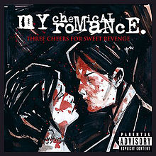 Three Cheers for Sweet Revenge — My Chemical RomanceAlways found it interesting how well MCR is capable of telling a story and dragging inspiration from all over. Love the sound too, especially all the crazy vocals and guitar riffs. Big inspiration.