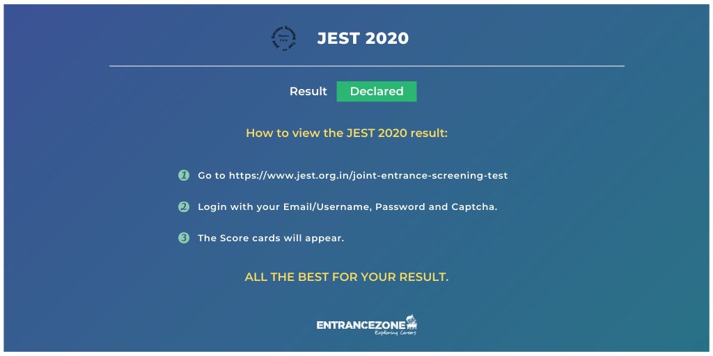 entrancezone's tweet photo. JEST: https://t.co/qkvYICD9bL
AP PECET: https://t.co/BueMtrrR4D
AP LAWCET: https://t.co/IQiCi1s9Xd
AP PGLCET: https://t.co/o8VkeWlOLI
#jest2020 #jest #jestexam #appecet #aplawcet #appglcet #lawcet #pglcet2020 #ap2020 #apexams #apsche #jestresults #entrancezone https://t.co/J6sknRLjyF