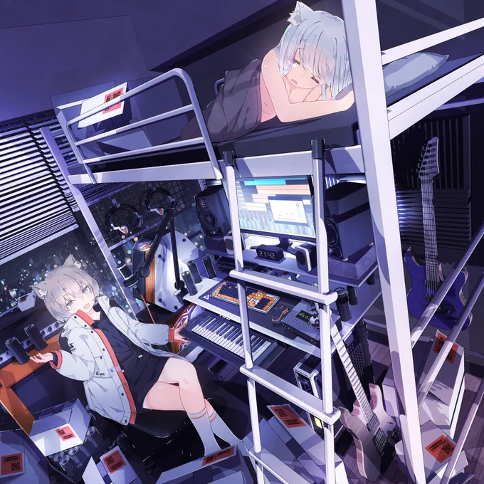 あなたのサークル「STUDIO KATANABLADE」は、コミックマーケット98で「月曜日西地区 "O " 19b」に配置されました!

スペース頂いてました!
⏬こんな感じの絵を集めた本を出す予定です。今回は通販もやります! 