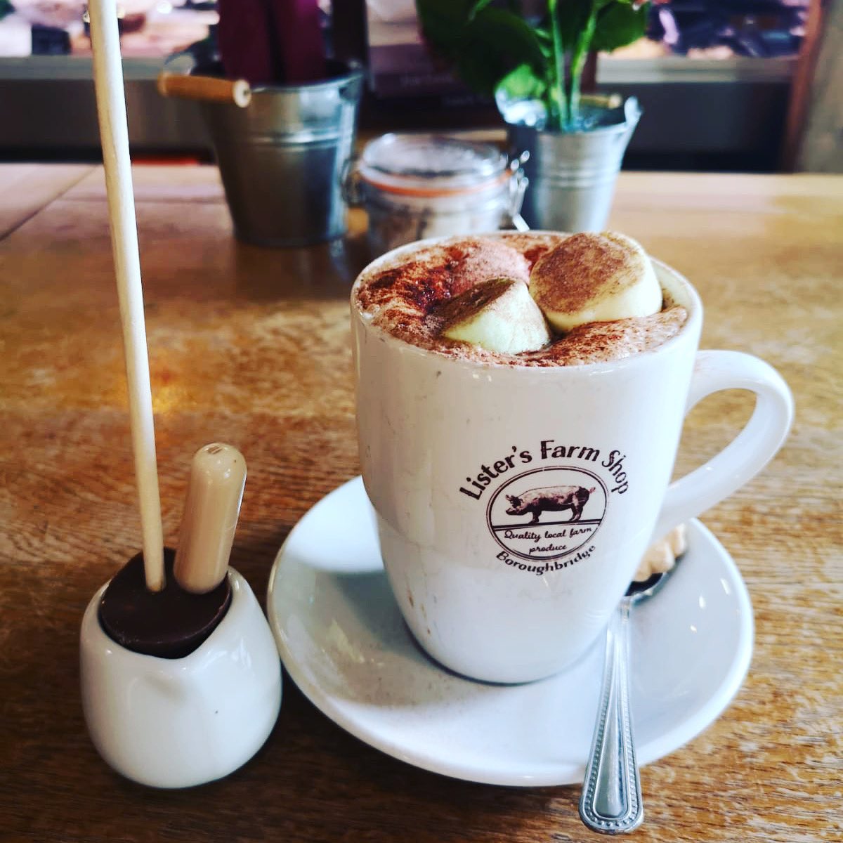 Why not take refuge from the wind and enjoy a boozy hot chocolate with either amaretto or Irish cream 😋☕️🌬#windy #weather #hotchocolate #boozy #humpday🐪 #pickmeup