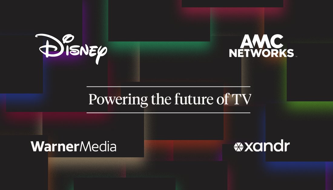 xandr's tweet photo. We are excited to announce today that we are joining forces with @AMC_TV, @disneyadsales and @WarnerMediaGrp to redefine the way linear TV advertising is bought and sold.
https://t.co/TeQF4oG6uI https://t.co/ntHLy9touq