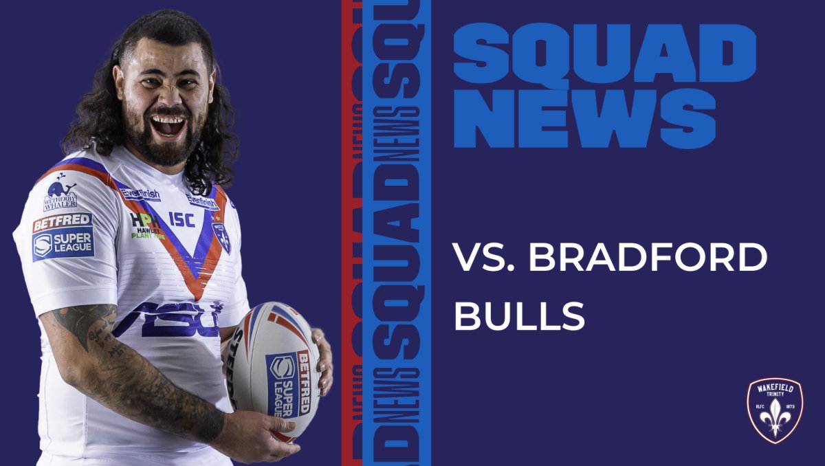 WTrinityRL's tweet photo. 👥 SQUAD NEWS

Chris Chester has named his 21-man squad for Friday's @TheChallengeCup game against @OfficialBullsRL!

Read in full: https://t.co/Kyu5UMgQW4 https://t.co/IFbW5pOImf