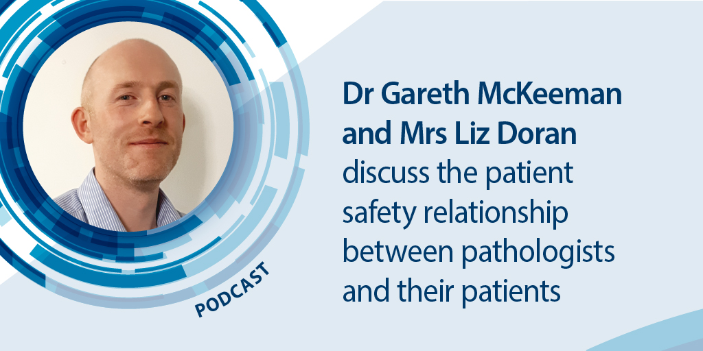 RCPath's tweet photo. Check out our second podcast for Patient Safety Awareness Week, where we talk to @gcmckeeman and Liz Doran about the ways pathologists and patients can learn from each other to improve #PatientSafety.

Join the conversation with #PatientSafetyAware.

https://t.co/SLluDpgUng https://t.co/PqjogDzebY