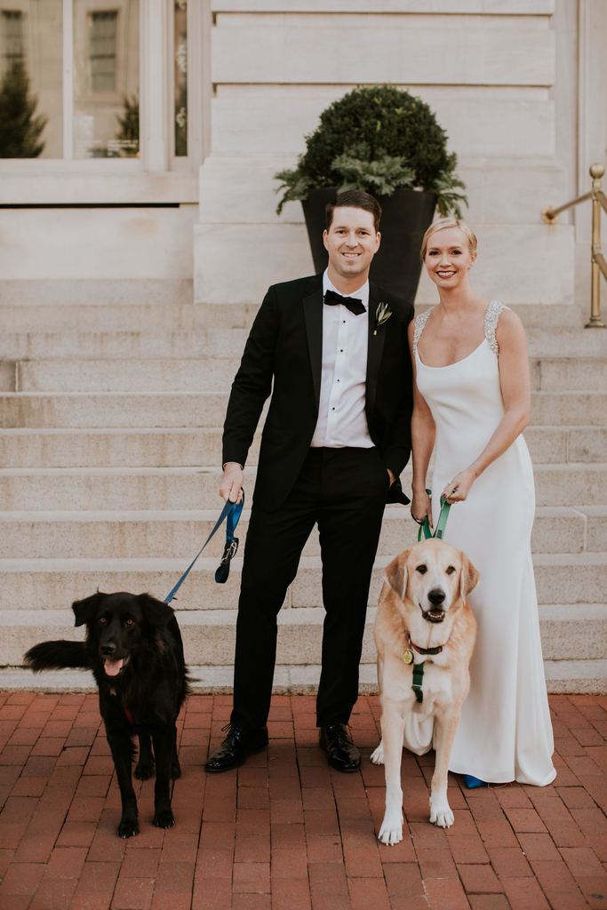 We love when our couples bring their furry friends to their wedding! 
.
.
.
Photo: @laurenlouisecollective

#wedding #dcwedding #dcweddingplanner #weddingplanner #dogs #weddingdog #dogsatweddings