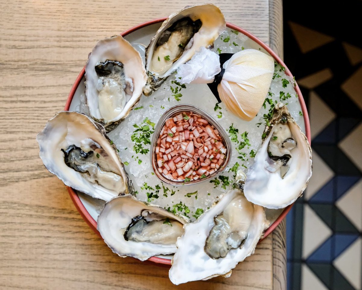 The world is your oyster at Atlantic Brasserie! 🦪