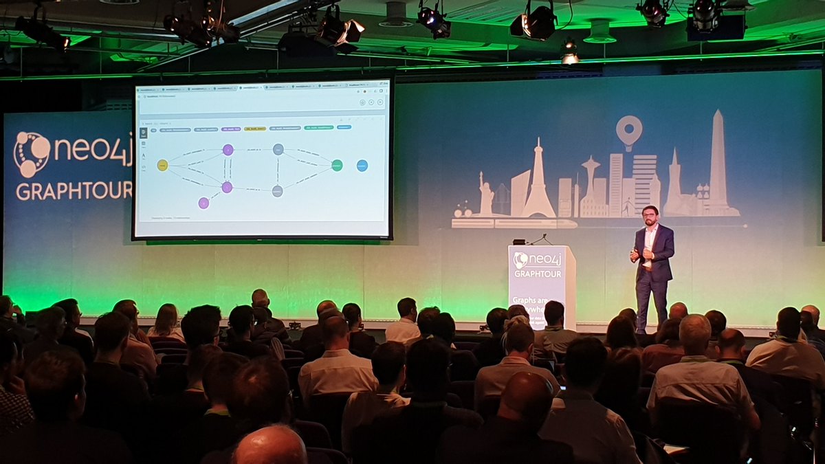 What's new in #neo4j 4.0? <a href="/bachmanm/">Michal Bachman</a> explains it at #graphtour London. #graphaware