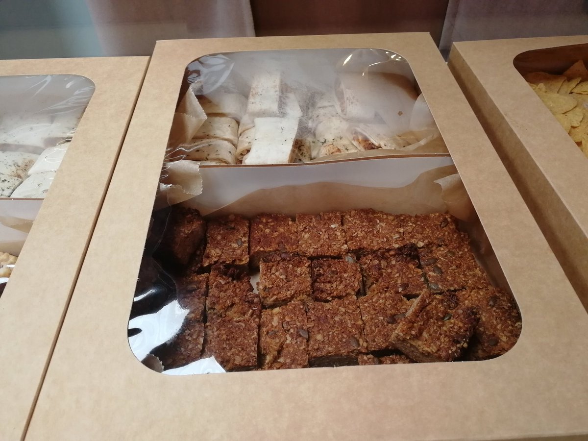 LastMileManc's tweet photo. Did you know that @EighthDayVeg does catering? Yes you guest it right we deliver it for them. You too can feast like @cloudwaterbrew is today and feel good about it. 😁
✅ #zeroCarbon 
✅ #Vegan
✅ #ethical
Any other box you'd like to tick ✅ https://t.co/oJYCmj5cNH