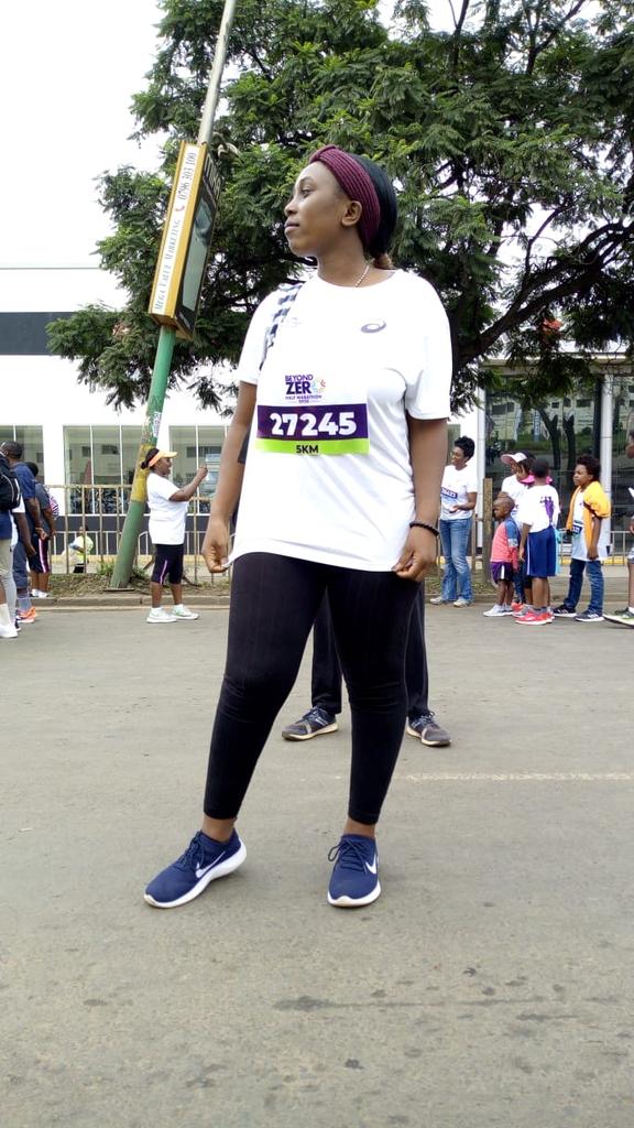 sindani_susan's tweet photo. And it was a wrap #i_ran for the cause #beyondzeromarathon #firstladyhalfmarathon https://t.co/bPoviKoICB