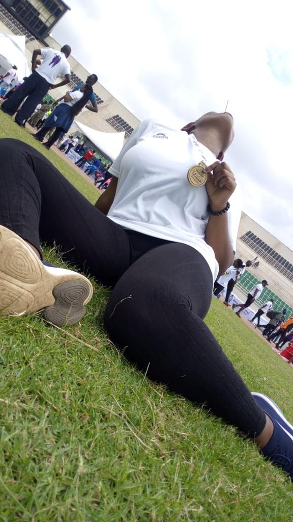 sindani_susan's tweet photo. And it was a wrap #i_ran for the cause #beyondzeromarathon #firstladyhalfmarathon https://t.co/bPoviKoICB