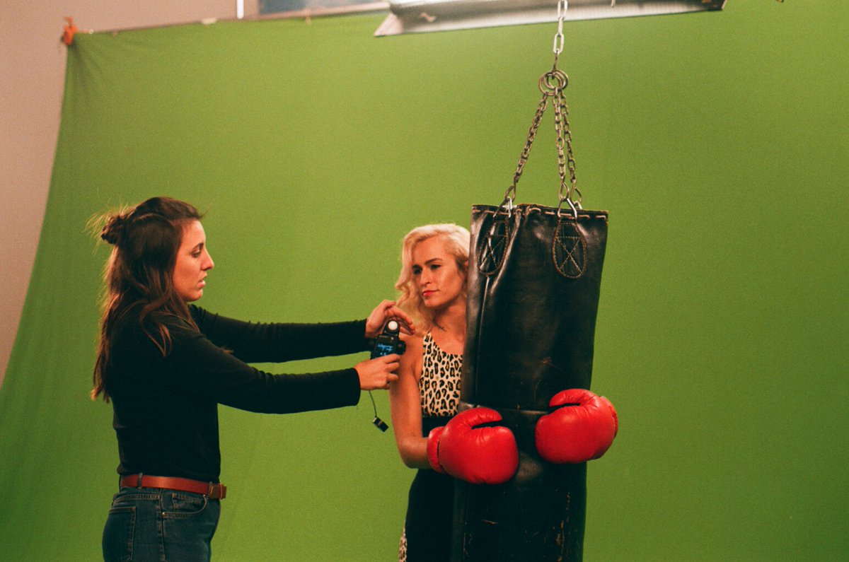 Take2FilmsUK's tweet photo. BTS of the @greatcoatfilms @PUMA x CHARLOTTE OLYMPIA collaboration filmed with an #ARRIFLEX416 + @Cooke_Optics SK4 lenses by DoP Beatriz Sastre.
📷: Billal Taright
#pumaxcharlotteolympia https://t.co/BDWpk0utqy