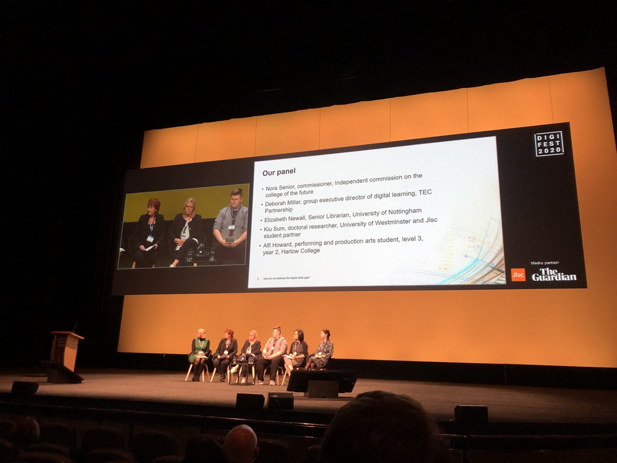 caiyongpian's tweet photo. What an informative panel! 
How do we address the digital gaps.
Digital capability is so important for different sectors in the industry. 
#Digifest20 #digifest2020 #universityoflincoln #DSAG https://t.co/VYjTzeuH4V