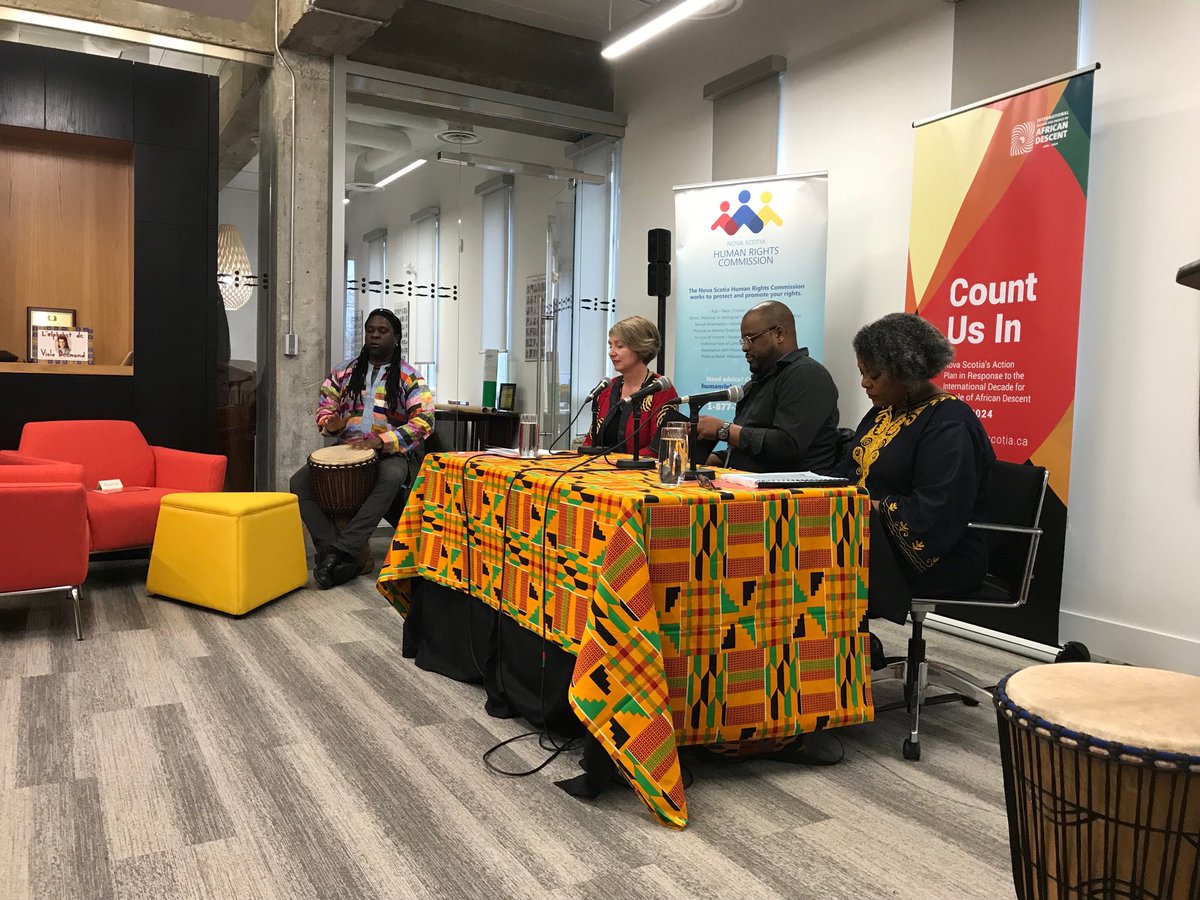 Tracey_ANSA's tweet photo. Excited for the start of the anti-Black racism panel that is about to start. https://t.co/JSwx8HijqE