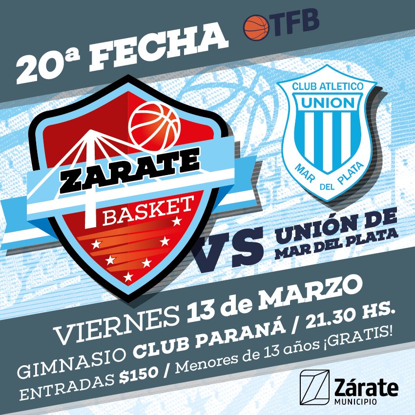 Zárate Basket tweet media