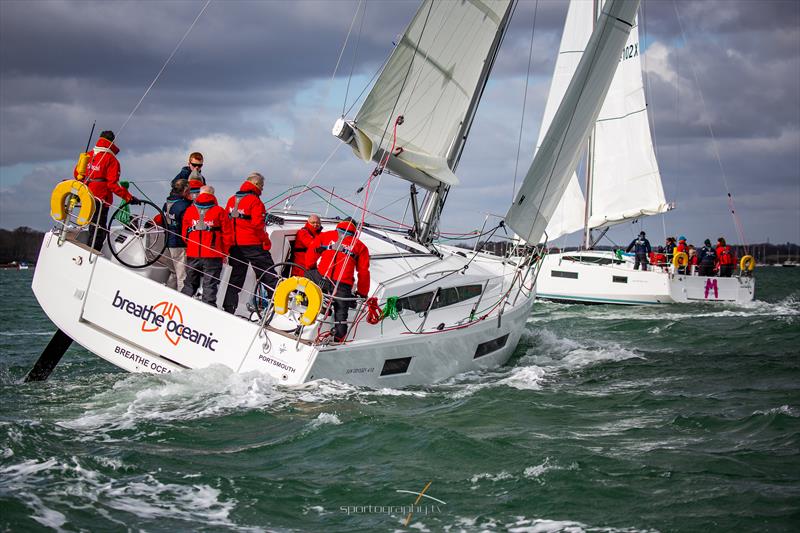 Sunsail new fleet of yachts launched: Spacious Sunsail 41.0 Jeanneau sail from Port Solent - <a href="/SunsailUK/">Sunsail UK</a> #Sunsail <a href="/SunsailEvents/">Sunsail Events</a> <a href="/HydeSailsUK/">HydeSails</a> <a href="/TheMagentaProj/">The Magenta Project</a> <a href="/Sportography/">Sportography-IrwinImages</a> yachtsandyachting.com/news/227405/Su…