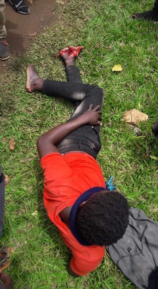 anderson_luzze's tweet photo. Terrible Accident.
Accident opp Makerere Varsity main gate 

Reports state that a boda boda man on high speed was  riding  from the main gate negotiating towards Nankulabye only to fall in a speeding ambulance that was coming from Nankulabye racing towards wandegeya. https://t.co/DNA3leFTjN