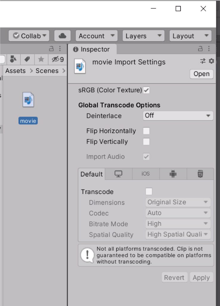 Kakiaraara's tweet image. 【Unityヘルプ】
Recorderを使用して映像を録画するとメディアファイルが正しくない、となり再生ができない(レンダリングができないです)
Recorderの再インストールはもちろん、Unityの再インストールもしましたが直りません...
だれか分かる人いますか...
#Unity #Unityヘルプ #UnityHelp