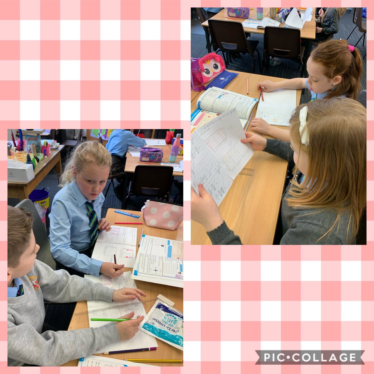 OLRprimary's tweet photo. P4a were combining lots of skills today. They drew grids- #gridreference Next they coloured a symmetrical design on it- #symmetry Then they instructed their partner to draw the same design without seeing it and swapped over- #Instructions #TalkingAndListening https://t.co/zHKT0B9XnZ