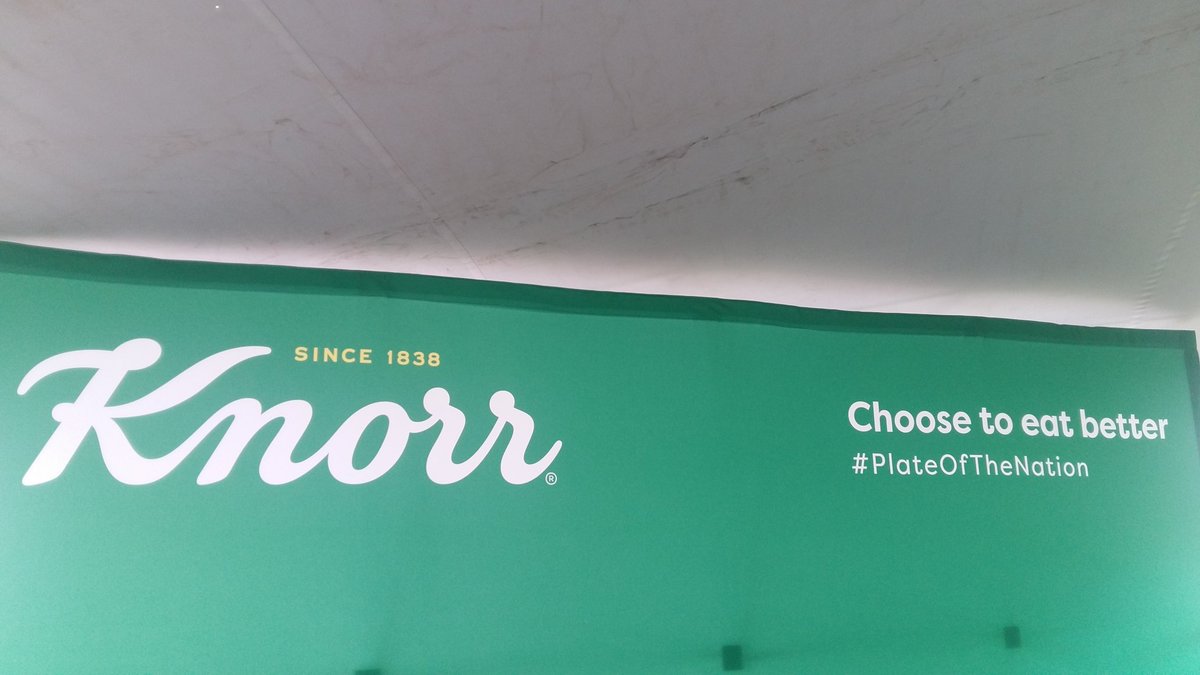 FarmersWeeklySA's tweet photo. . @Knorr_ZA will share the results from the #PlateOfTheNation report, conducted by analytics &amp; data company Nielsen. The study examined what SAfricans eat, and its impact on their health. The study took place in Feb with 1005  respondents, aged 16 years &amp; over. #Knorr https://t.co/Q5qMCdTNMI