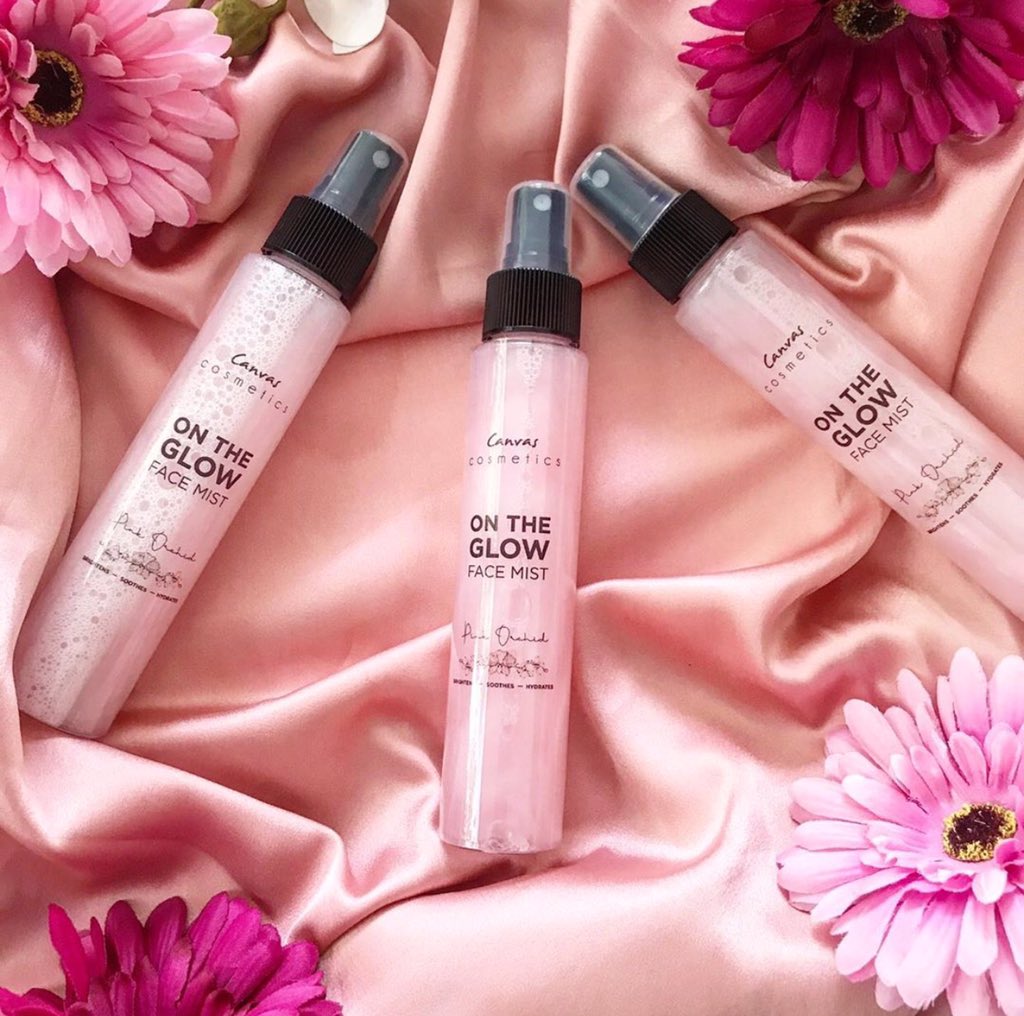PREP &amp; SET ~ Your skin’s best friend! 🌸🌺 our Pink Orchid #OnTheGlow Face Mist is an essential. With super ingredients such as aloe (for soothing and hydrating) and caffeine (for micro-circulation and brightening), your healthy glow will have everyone asking!