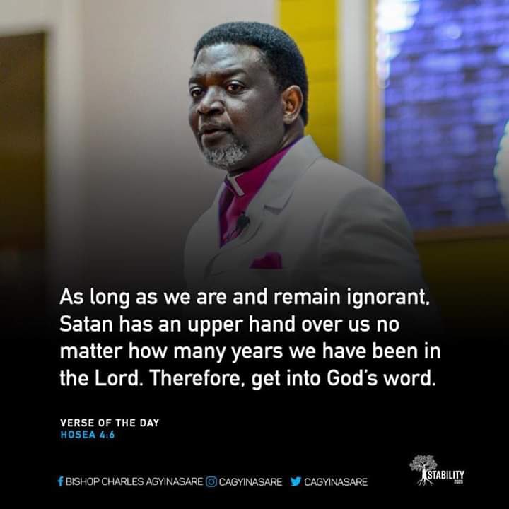 missions_temple's tweet photo. Don’t Be Ignorant
 
By Bishop Charles Agyinasare
 
Day seventy-One (11/03/2020)
 
Hosea 4:6 (AMP).                                https://t.co/PBiuZBx4mL https://t.co/QMn5BnqTvQ