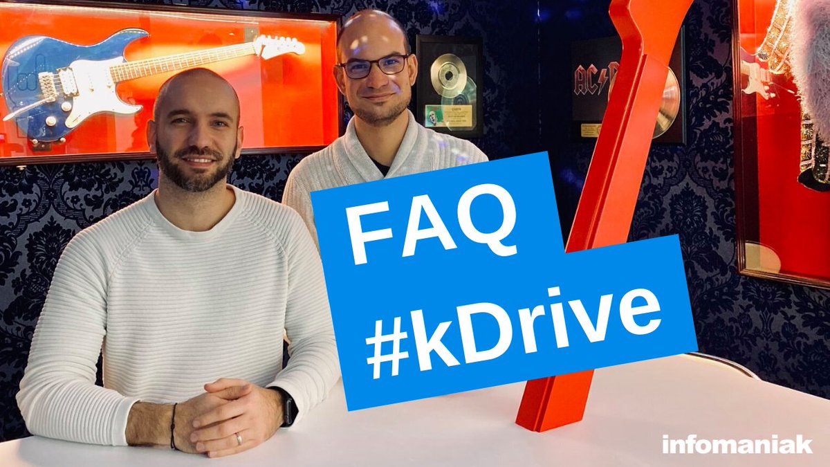 infomaniak's tweet photo. #kDrive : nous répondons à vos questions : #encryption, compatibilité avec les #nas, versioning, #mobileapps, #smartsync, offre étudiante... 👉🏻 https://t.co/ivgJAd22mR https://t.co/NaCb5KQ9Xi