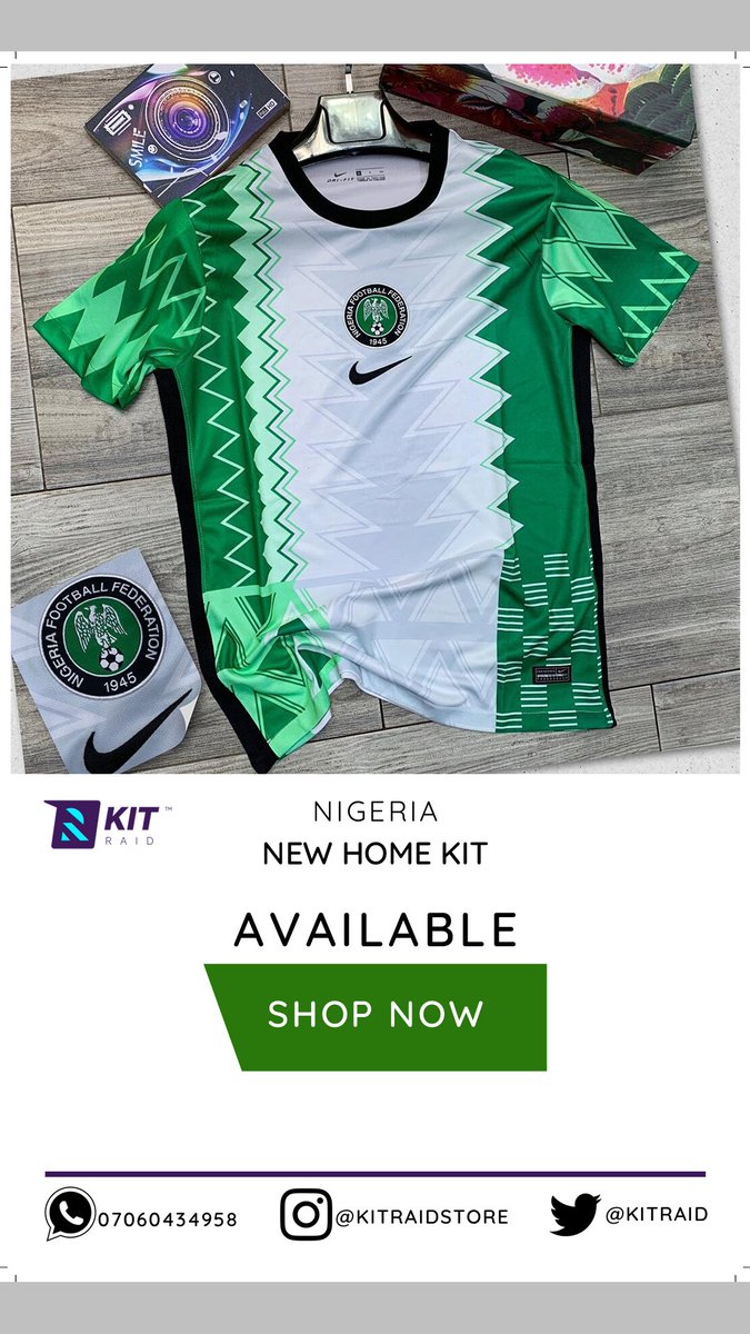 kitraid's tweet photo. Okay okay, don't ask me where I got it 😉, jst knw that it's now available in stock. 

Very affordable shaa 👌🏽, jst #3500 for plain jerseys, we customize too. 

We ship to anywhere in Lagos and beyond https://t.co/IXJJ4WMeda