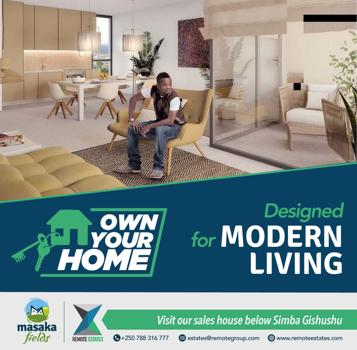 remoteestates's tweet photo. Masaka Fields is designed to provide residents with modern living and amenities that are in-tune with Rwandan cultural preferences. The result are the most comfortable homes in the district! Stop by our model house to see for yourself! #weareremote #remoteestates #giraicumbi2020 https://t.co/NTsp5SgxEd