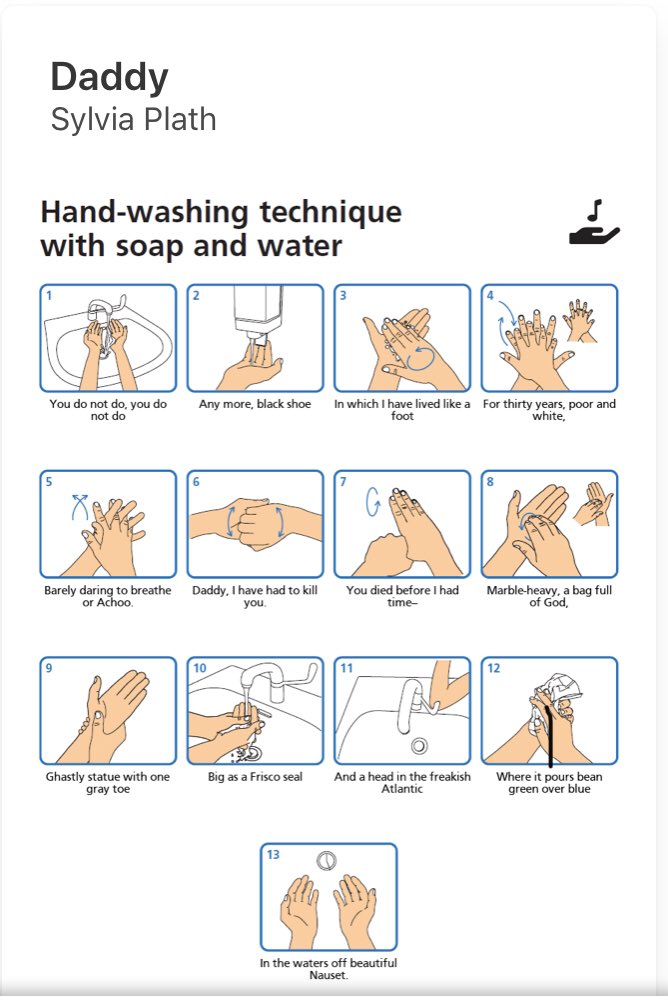 You’re welcome. #WashYourLyrics