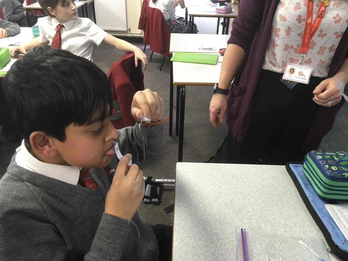 YMS_Science's tweet photo. Year 5 and 6 have been finding out about human diversity -starting with taste. Are you a super taster? #BritishScienceWeek #handsonscience #inspiringscientists https://t.co/XESgmOZ9bd