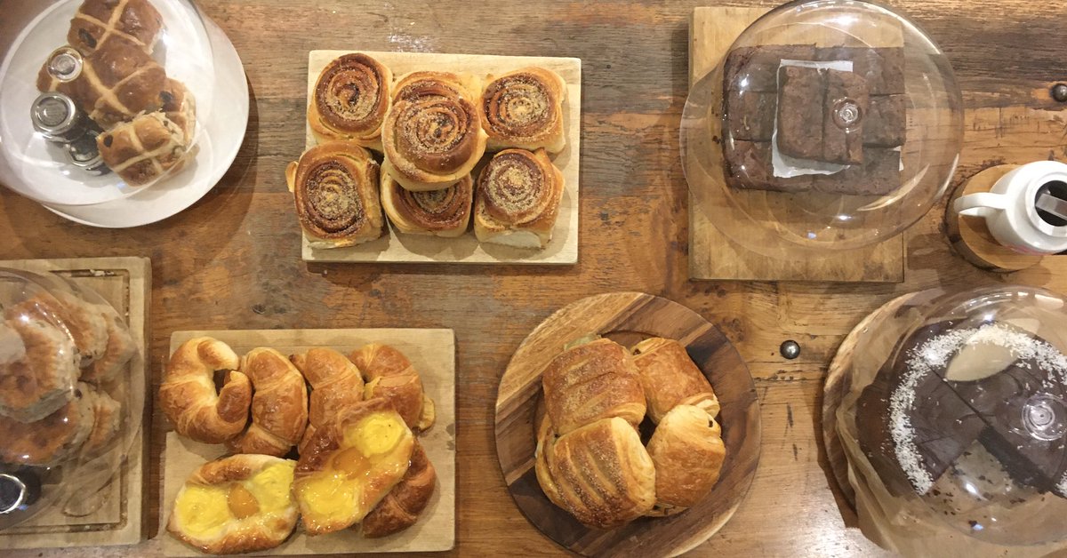 Start your morning right 🥮 🥐 ☕️ #Pastries #Coffee #Breakfast