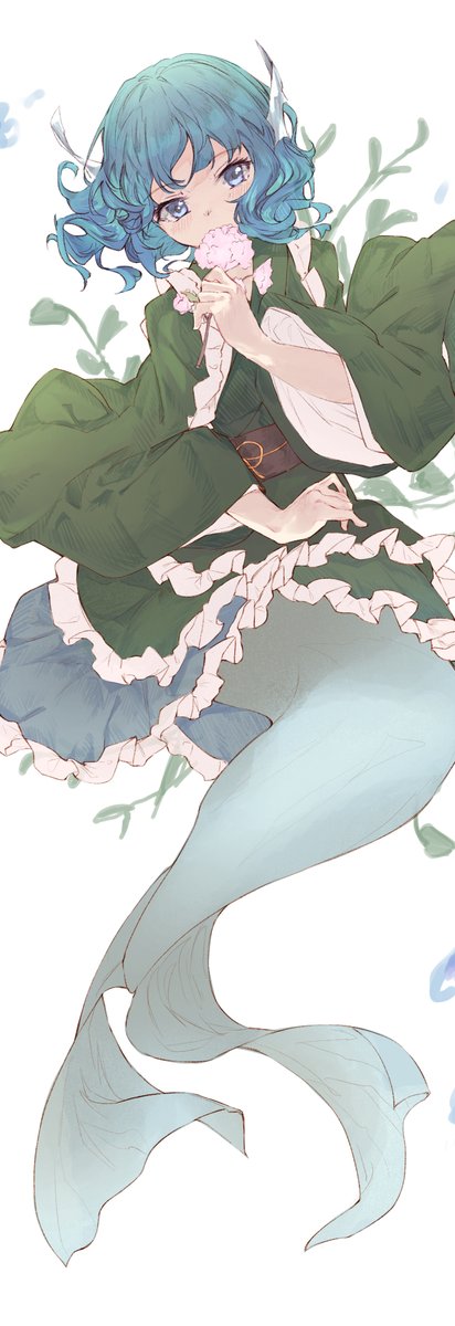 わかさぎ姫 た み く Skeb募集中のイラスト