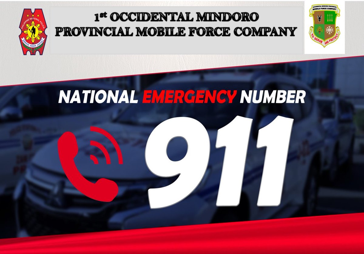 1stMindoro's tweet photo. National Emergency Telephone Number 911

#PNPKakampiMo https://t.co/CPQQ90kjpP