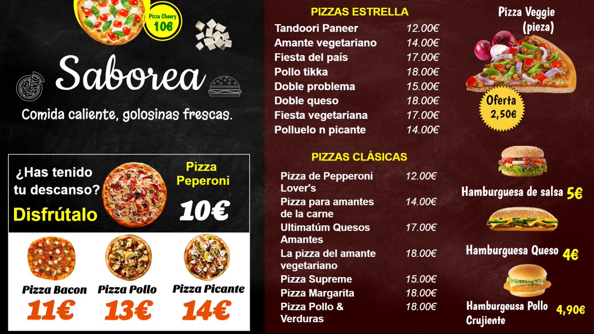 SignMenu_eu's tweet image. 🚀Contenido Digital Gratuito para tu Negocio‼️
Diseña tu propia Cartelería en pocos mins. sin tener conocimientos de programación. Sólo necesitarás una TV con Internet y navegar,+señal WiFi.📡
Así de sencillo😉 Pruébalo: signmenu.eu/sign-up
#11demarzo #Publicidad #innovation