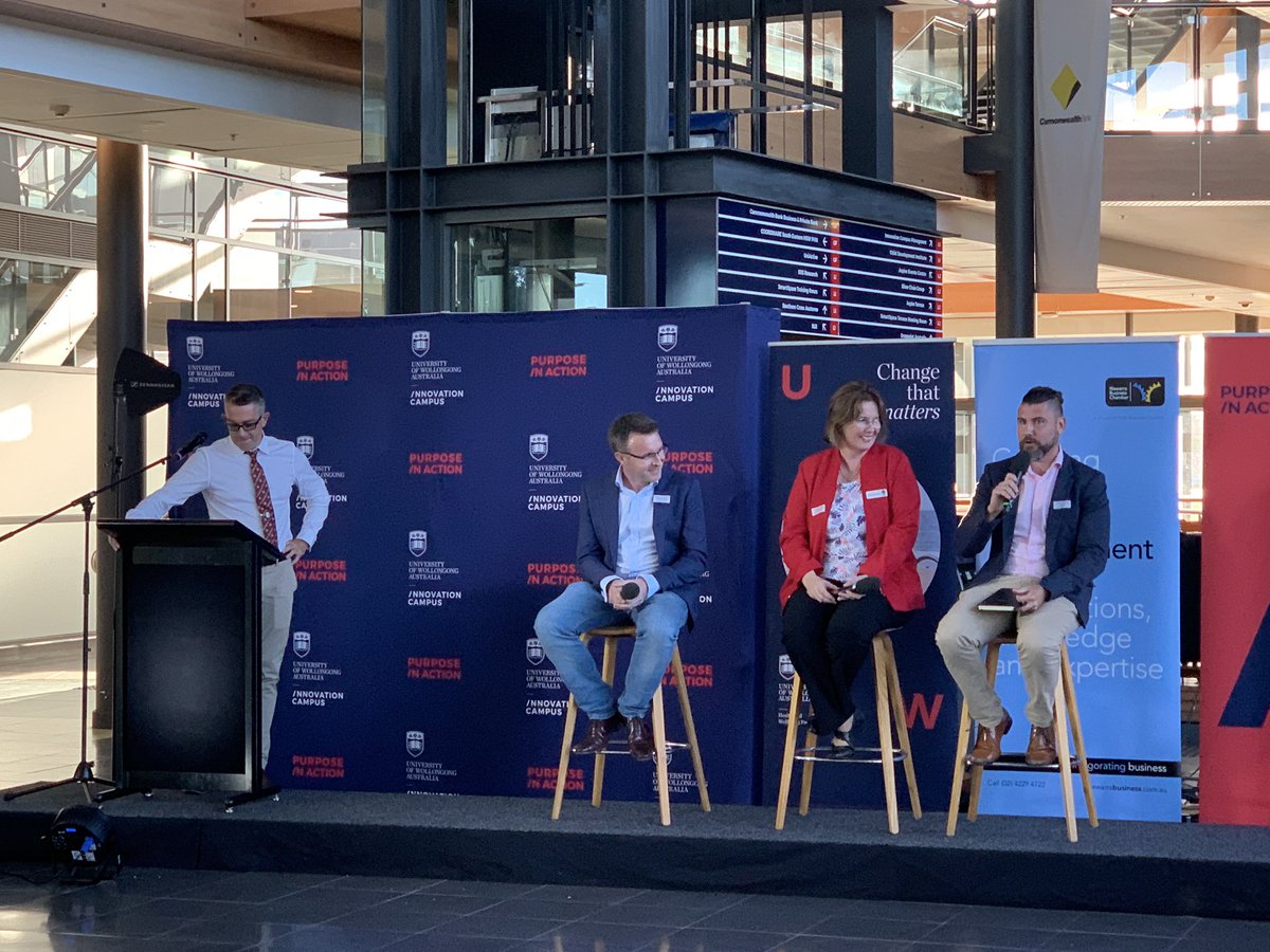 paulscullymp's tweet photo. Dementia, new materials for condoms and the possibilities of 3D printing, just some of the things discussed with @uowresearch researchers tonight at the @IBC_Illawarra Business After Hours event. 

Some awesome advances being made in #wollongong 👩‍🔬👨🏻‍🔬 https://t.co/k58bAmzUyQ