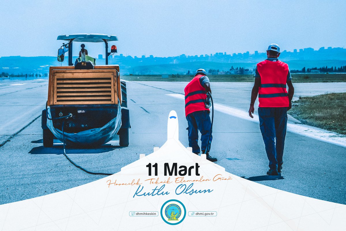 Havalimanlarımızı kullanan misafirlerimizin konforlu ve güvenli seyahatleri için fedakârca görev yapan tüm mesai arkadaşlarımızın ve teknik personelimizin “Havacılık Teknik Elemanları Günü”nü en içten dileklerimle kutluyor; başarılarının devamını diliyorum.