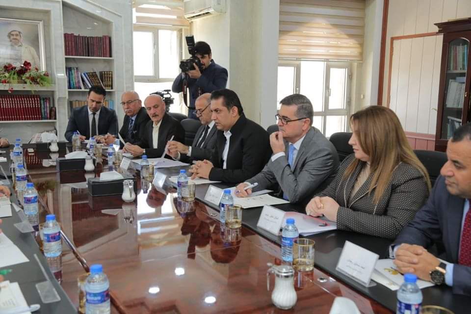 AlanHamaSaeed2's tweet photo. After meeting with Dr. Aram, the minister of Higher Education and Scientific Research and his ministerial staff at my office, alot of decisions were made to address the existing joint issues. https://t.co/1qmYNI9vZI