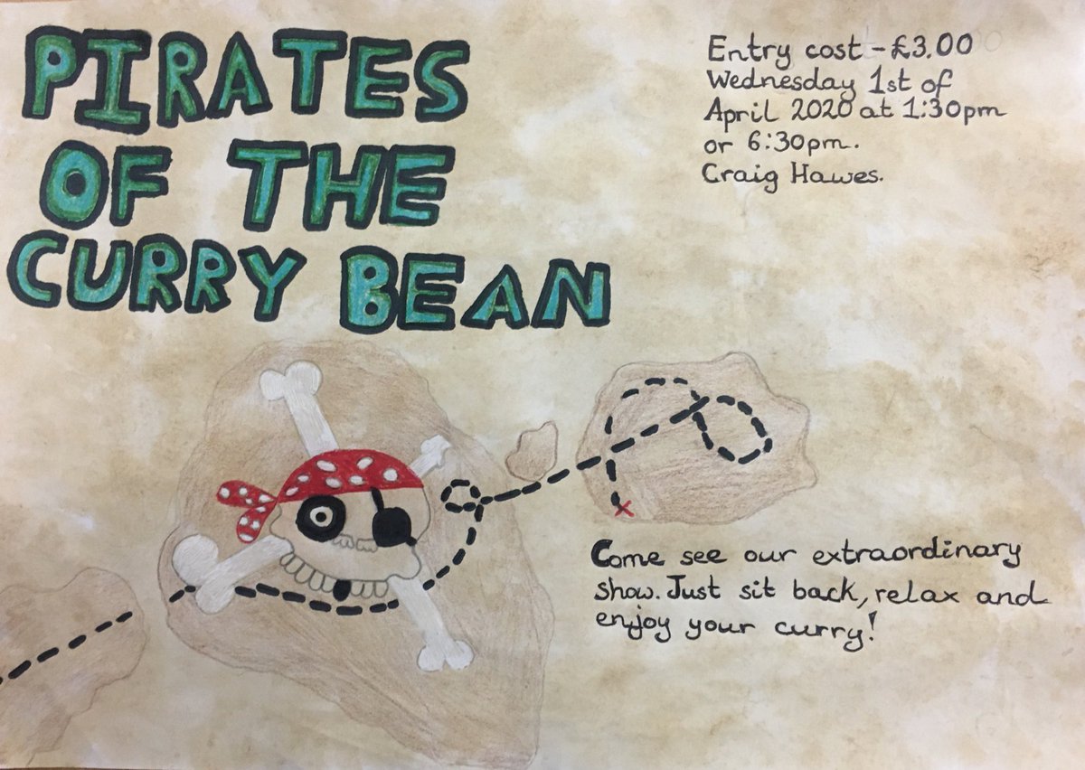 st_johnsacademy's tweet photo. Aarrgh, me hearties! Donβt be an April Fool and join the brigands of P7 for the school show! Captain Redbeard. #achievement #community #aarrgh https://t.co/4B11LsaiRt